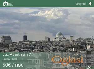 Stan Na Dan Beograd Lux Apartman 7